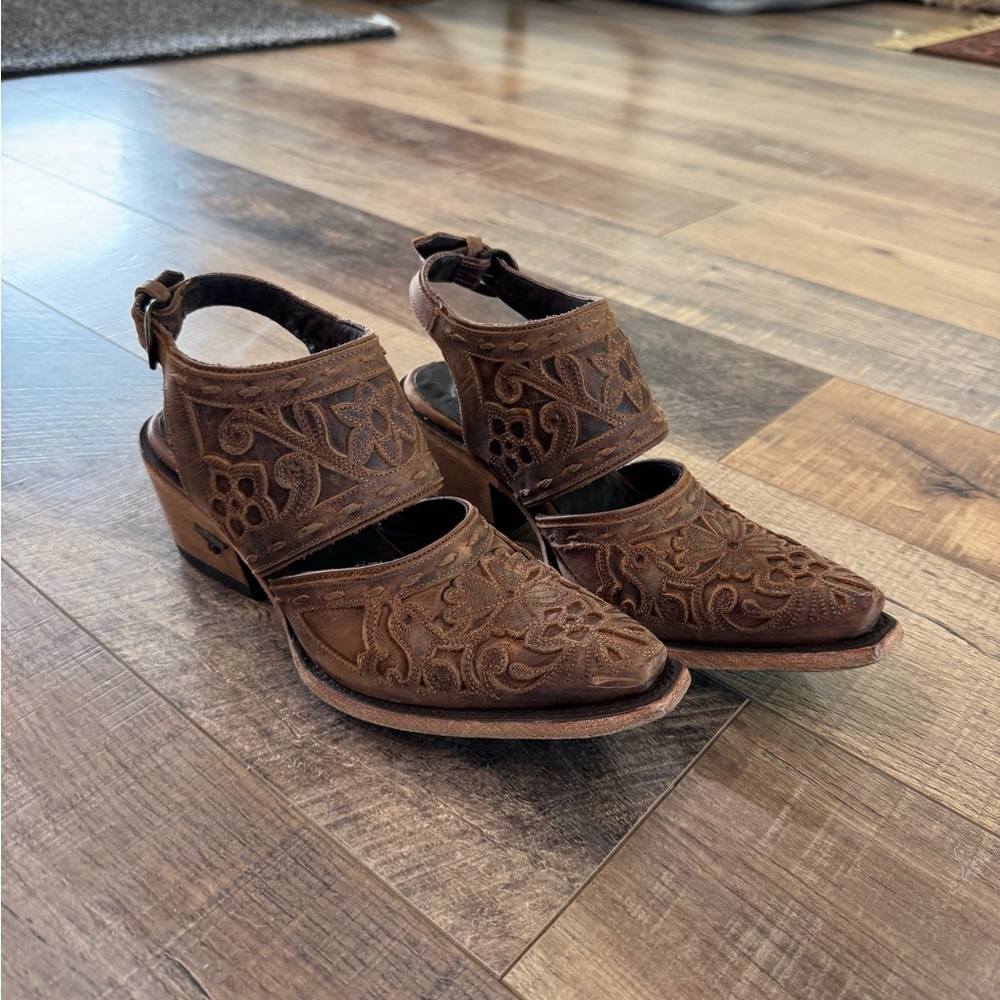 7.5 Lane Boots Robin Sling Back Mules